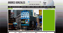 Desktop Screenshot of andresgonzalesgolf.com